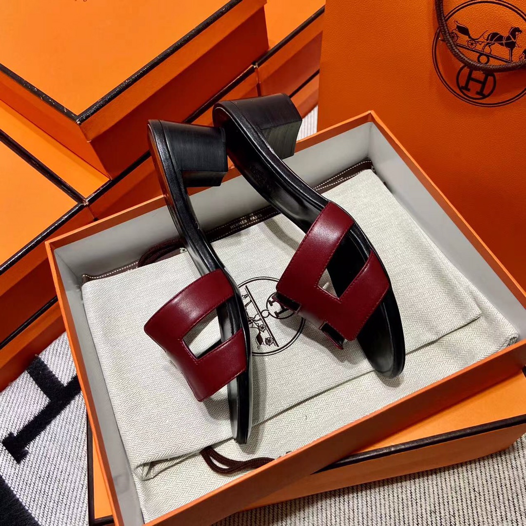 에르메스 올수공 오아시스 슬리퍼 샌들 스위프트 23